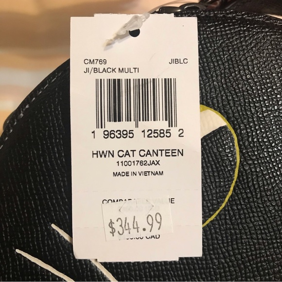 🐱 Coach Canteen Crossbody With Halloween Cat - Picture 8 of 10